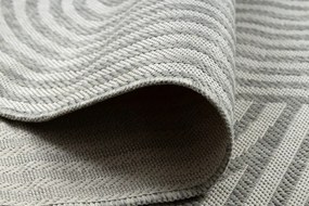 Koberec ORGANIC 2131 geometrický, krémový / sivý / naturálny