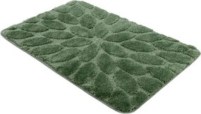 Kúpeľňový koberček SUPREME LINES kamienky, zelený