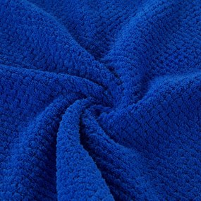 RÝCHLOSCHNÚCI UTERÁK Z MIKROVLÁKNA ZOE1 30X50 CM TMAVOMODRÁ