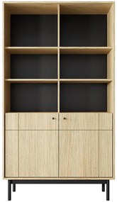 Regál Japandi R104 dub linea