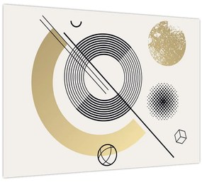 Obraz - Geometrické tvary N⁰2 (70x50 cm)