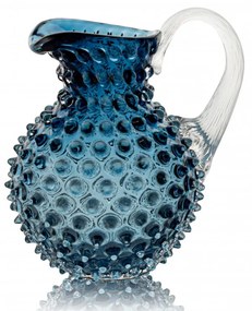 Džbán, Jílek Glassworks, HOBNAIL, Podj. modrý kouř, 1 l