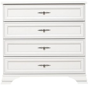 Komoda KENTAK KOM4S, alpská biela