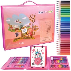 Bestent Ružová sada na maľovanie pre deti 176ks KID ART