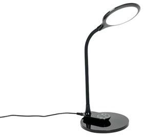 Stolová a nástenná lampa čierna vrátane LED s dotykovým stmievačom - Joni