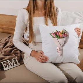 Dekoratívny vankúš Tulips 40x40 cm EMI