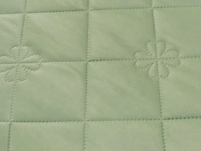 Chladiaca letná prikrývka ELARIA, zelená Rozmer: 200 x 220 cm