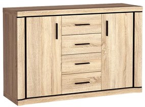 Komoda Dallas D5 Dub Sonoma