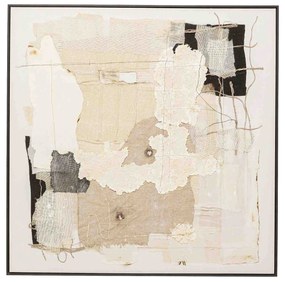 Arty Collage obraz béžový 120x120 cm