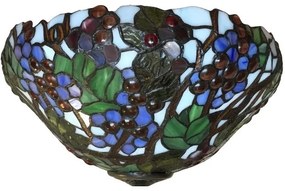 Luster do obývačky Tiffany reversed VINIČ Ø40