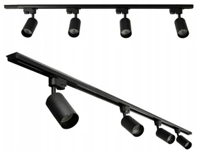 BERGE LED lišta 2m so 4 bodovými svetlami GU10