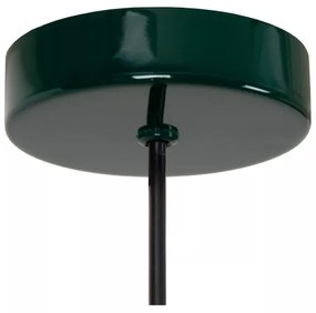 Lucide 74417/01/33 - Luster na lanku MACARONS 1xE27/40W/230V pr. 24,5 cm zelená