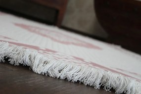 Kusový koberec AKRYLOVÝ MIRADA 5416 púdrový Fringe