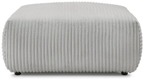 Svetlosivá menčestrová podnožka Lucien – Bobochic Paris