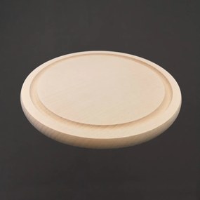 AMADEA Drevená servírovacia doska - podnos, masívne drevo, 20 cm