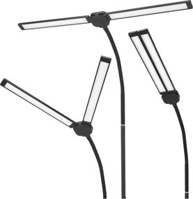 Brilagi - LED Stmievateľná stolná lampa USB VARIO LED/14W/5V 3000-6000K čierna