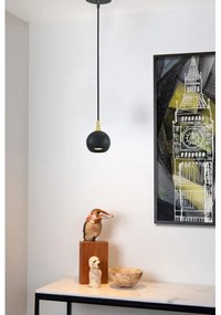 Lucide 09434/01/30 - Luster na lanku FAVORI 1xGU10/5W/230V čierna