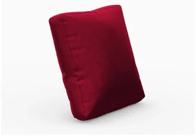 Červený zamatový vankúš k modulárnej pohovke Rome Velvet - Cosmopolitan Design