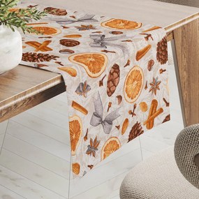 Biante Dekoračný behúň na stôl Leona LN-171 Vôňa jesene 45x140 cm