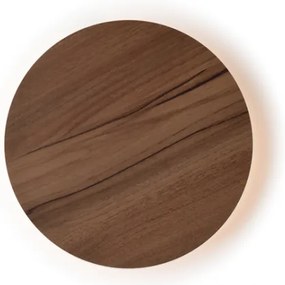 ACA Lighting LED nástenné dekoratívne svietidlo ECLIPSE 15W/230V/3000K/1200Lm/80°/IP20, tmavé drevo