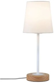 PAULMANN Stolová lampa NEORDIC STELLAN, 1xE27, 20W, biela