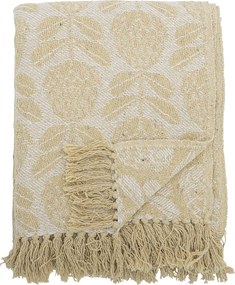 Bloomingville Prehoz z recyklovanej bavlny Pratello Yellow 130 × 160 cm