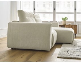 Béžová rohová pohovka Aden – Bobochic Paris