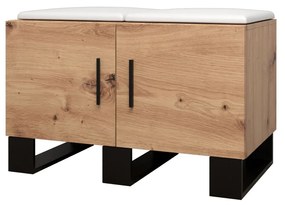 Predsieňová zostava Amanda 12 (dub artisan + biela). Vlastná spoľahlivá doprava až k Vám domov. 1085963
