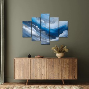 Obraz - Abstrakcia oceánu (150x105 cm)