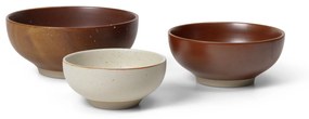 Stredné misky Midi Bowls, set 3 ks – farebné