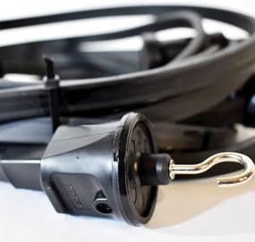 Vonkajšia dekoračná reťaz GIRLANDA 17 m 15xE27/15W/230V IP44