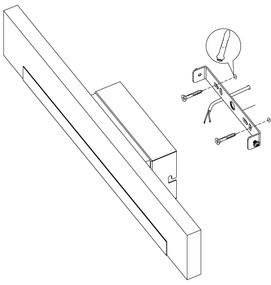 Eglo 99294 - LED Nástenné svietidlo CAMACHO LED/9,6W/230V