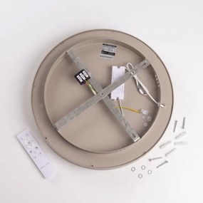 BRILAGI - LED stmievateľné stropné svietidlo FALCON II LED/67W/230V biela/béžová + diaľkové ovládanie