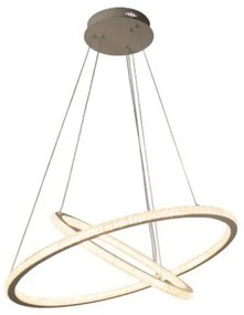 LED Stmievateľný luster na lanku LED/150W/230V 3000-6500K + diaľkové ovládanie