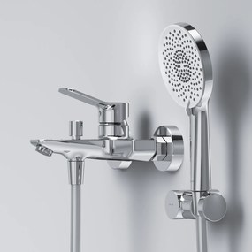 Vaňová a sprchová batéria AM.PM X-Joy FXA15000 s ručnou sprchou, chróm