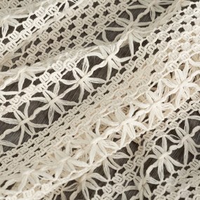 ZÁVES NA PÁSKE BONITA 140X270 CM PRÍRODNÁ