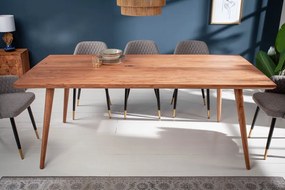 Moderný jedálenský stôl z masívu Mystic Living Akácia 200cm