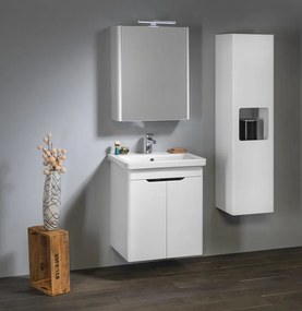Sapho Sapho, Kúpeľňový set ELLA 50, 2x zásuvka, biela, KSET-072
