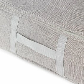Úložný box s puzdrom Compactor Oxford L, 145 l, sivá