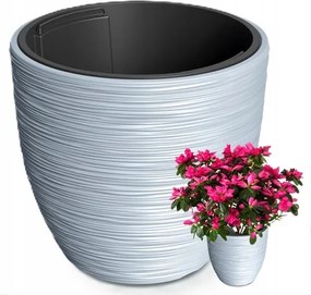 Květináč Arias 40x32 cm šedý