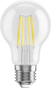 Mexen Vintis, LED filamentová žiarovka E27, A60, 6 W, studená biela 6500K, číra, L150-E27-0665-00