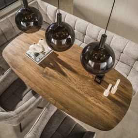 Jedálenský stôl 22-94 Wave 180x90cm Masív Drevo Mango  - Komfort-nábytok