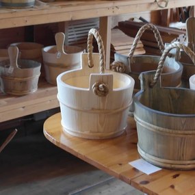 Vedro do sauny 4l, borovica / lano