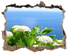 Nálepka fototapeta 3D Kvety pri mori nd-k-87726143