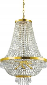 Závesné svietidlo Ideal Lux Casera SP12 oro 114743 G9 12x40W 55cm zlaté