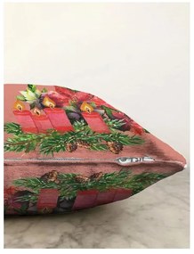 Obliečka na vankúš s vianočným motívom 43x43 cm – Mila Home