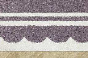 Koberec Lima M138A fialový / krémový