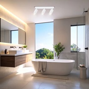 Brilagi - Kúpeľňové bodové svietidlo SELE 3xGU10/30W/230V IP44 biela
