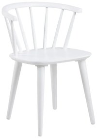 Jídelní židle Ida z masivu bílá