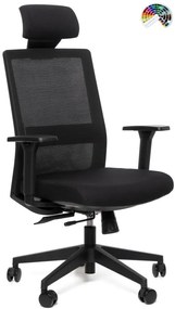 SEGO Kancelárska stolička LINK čalúnenie PACIFIC koženka